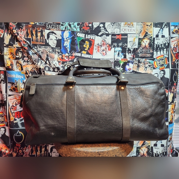 M.LONDON WEEKENDER TRAVEL BAG BY LEVENGER - Picture 9 of 15